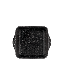 BORCAM NON-STICK BLACK SQUARE TRAY GB.OB.(1x6) 256MM * 220MM