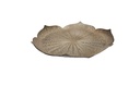 TRAY, METAL, SIZE: DIA 41,5CM X 4,5CM, WEIGHT: 500 GRAM, BRONZE COLOUR