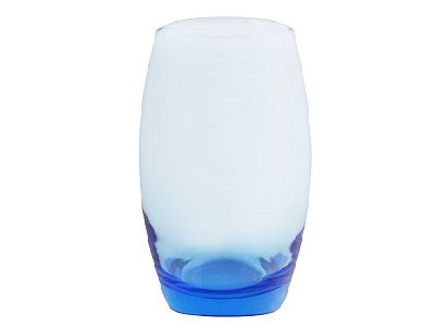 Tumbler, barrel (blue), set of 6