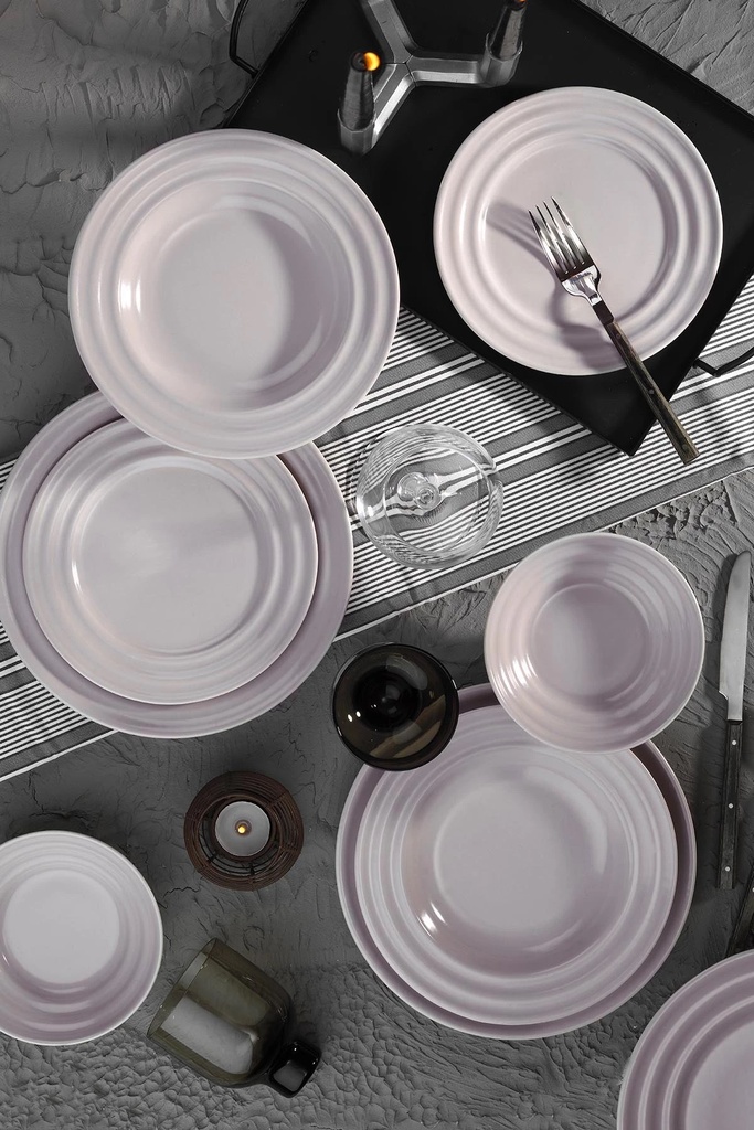 Kutahya Porselen 'Tuana' Dinner set of 24pcs