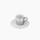 Kutahya Porselen Coffee Cup and saucer, set of 2