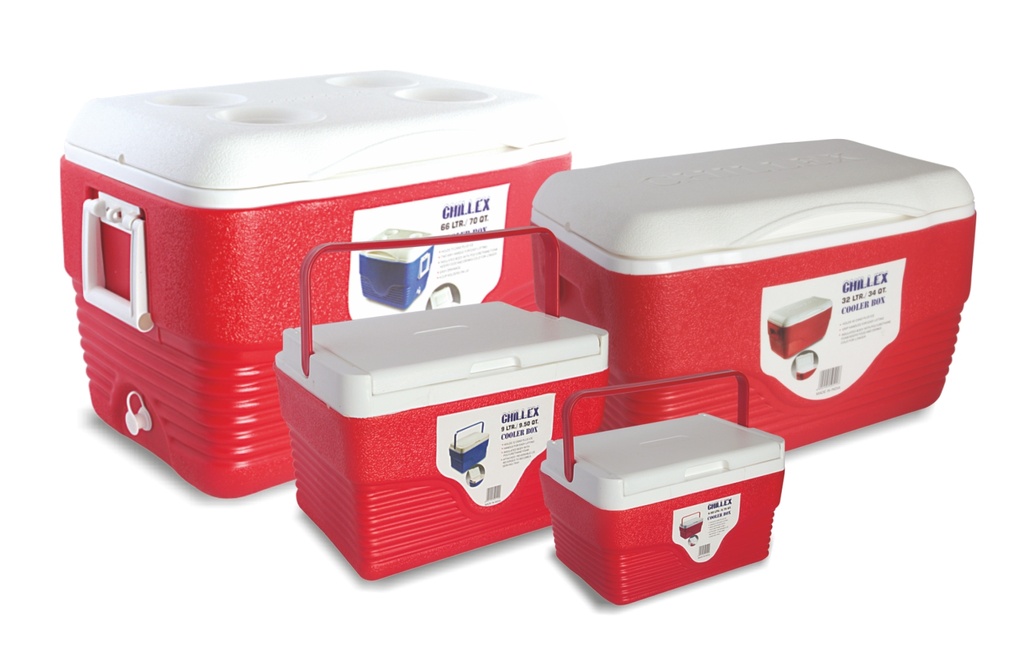 AXIS CHILLEX ICE BOX 4 PCS SET (5 Ltrs+ 10 Ltrs+ 32 Ltrs+ 66 Ltrs) IB-017