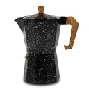 Aluminium moka pot coffee maker "Nature" 300ml - 6cups