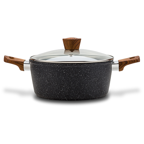 Casserole "Nature" with nonstick stone coating 28cm