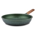 Die-cast aluminium fry pan "Ωmega" with nonstick stone coating 28cm