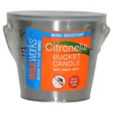 Citronella Wind Resist Bucket Candle 60Hrs-WW413