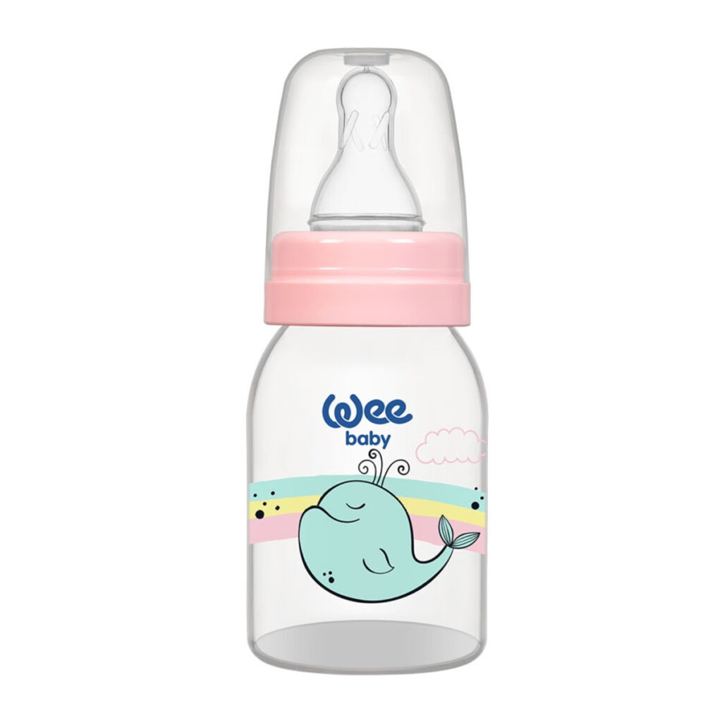 Weebaby PP Feeding Bottle 125ml (Silicone Nipple) Code- 851