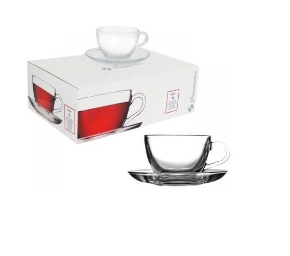 BASIC TEACUP SET GB.OB. (6x4)238 CC/ 137 MM 