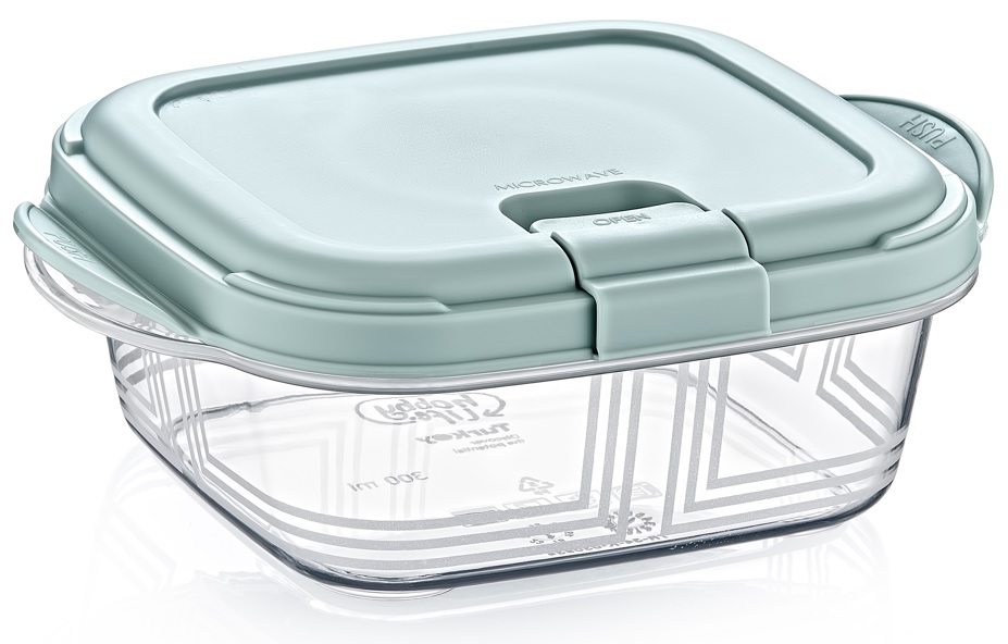 300 ML PUSH-UP SQUARE FOOD STORAGE BOX