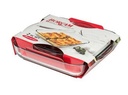 set Borgam  two pcs rectangular glass trays, sizes
3.2 + 1.95 litres