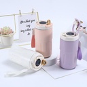 Coffee Bottle Stainless Steel 400ML SSB-005-Cream