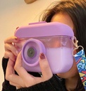 Kids Water Plastic Bottle Camera 400ML MIN-005-Blue
