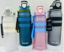 Water Bottle Plastic 1000ML PSB-004-Gray