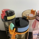 Water Bottle Plastic Assorted colors 760ML 1123-23 Water Bottle