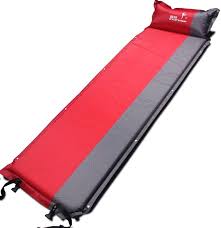 Automatic inflatable pad with pillow