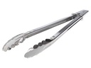 TONGS, STAINLESS STEEL 201, SIZE 30CM, WEIGHT 85 GRAM, WITH CLOSING RING
