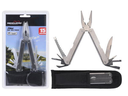 PLIER 15 FUNCTIONS, STAINLESS STEEL, 15CM WITH BELT NYLON POUCH, PACKED ON DOUBLE BLISTER/ 150X20X260MM, DOUBLE BLISTER: , 150X1X1M