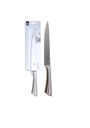 KITCHEN KNIFE 8 INCH FULL STAINLESS STEEL 430 WITH HOLLOW HANDLE SIZE 33CM THICKNESS 2.5MM