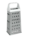 Stainless steel four sided grater, 17cm