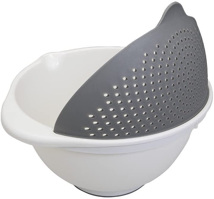 2-in-1 bowl and colander