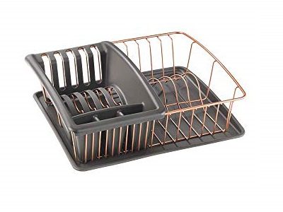 Dish drainer in copper 'Aquatexplus'