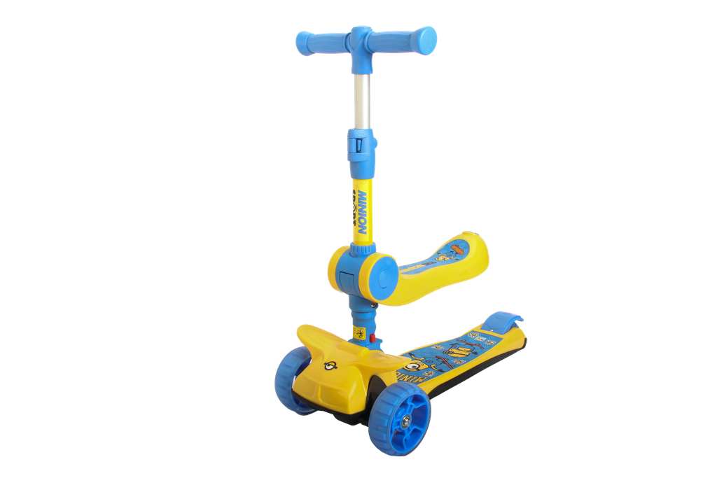 2 IN 1 Foldable Twist Scooter XCA91062 MINIONS