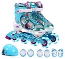 Inline Skate Combo set  with LED light DCB71136-Q8 FROZEN