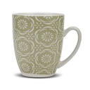 Porcelain mug "Maiolica green" 355ml