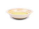 Stoneware soup plate "Lines green" 21cm