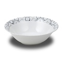 Porcelain salad bowl "Maiolica grey" 23cm