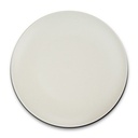 Stoneware dinner plate "Soho" white 26.5cm
