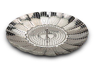 Stainless steel collapsible steamer basket "Acer" 28cm