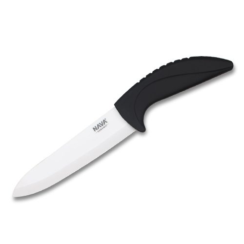 Ceramic knife "Misty" with black handle 27cm