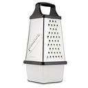 Stainless steel grater "Misty" with plastic storage bowl 31cm