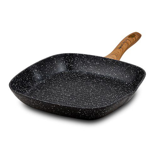 Grill pan "Nature" with nonstick stone coating 28x28cm