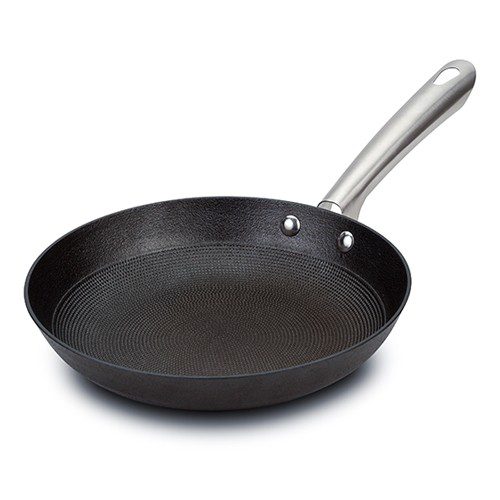 Cast iron nonstick fry pan "Atlas" with stainless steel handle 28cm