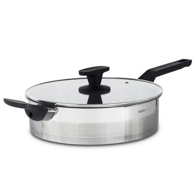 Stainless steel fry pan with lid "Acer" 26cm