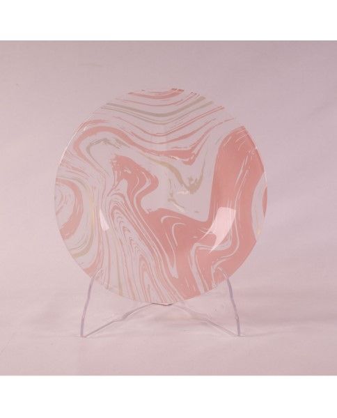 DESSERT PLATE TEMPERED MARBLE 206cc 1106508 - 10327