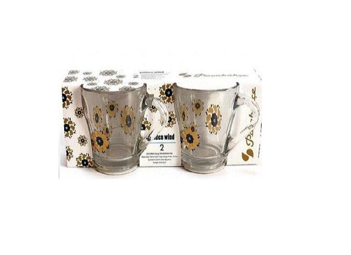 Handled mug, golden wind, 205cc
