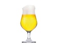 Glass Stemware Wavy, 405cc  set of 6