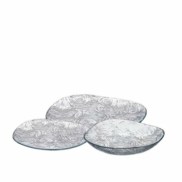Glass plates, set of 18 Pcs