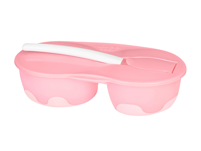 2-Section Feeding Bowl Set - 886