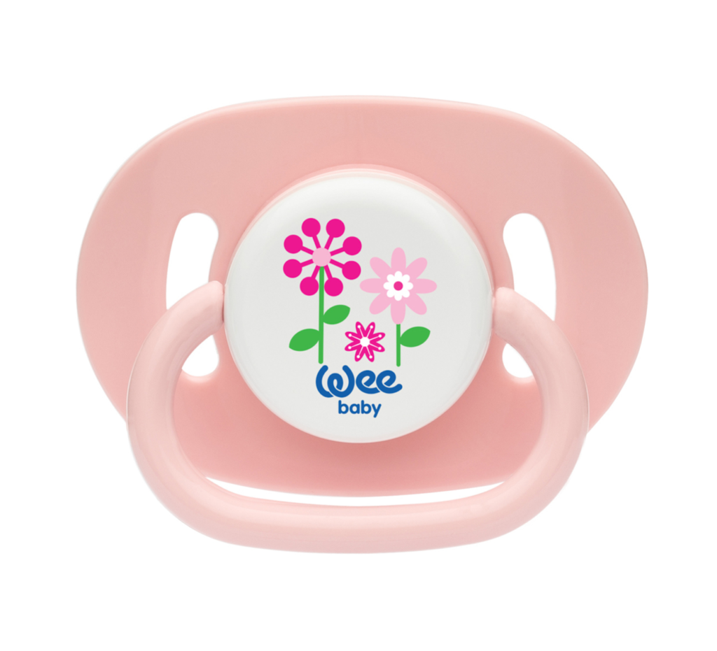 Opaque Oval Body Round Teat Soother No 2 (blister) - 830