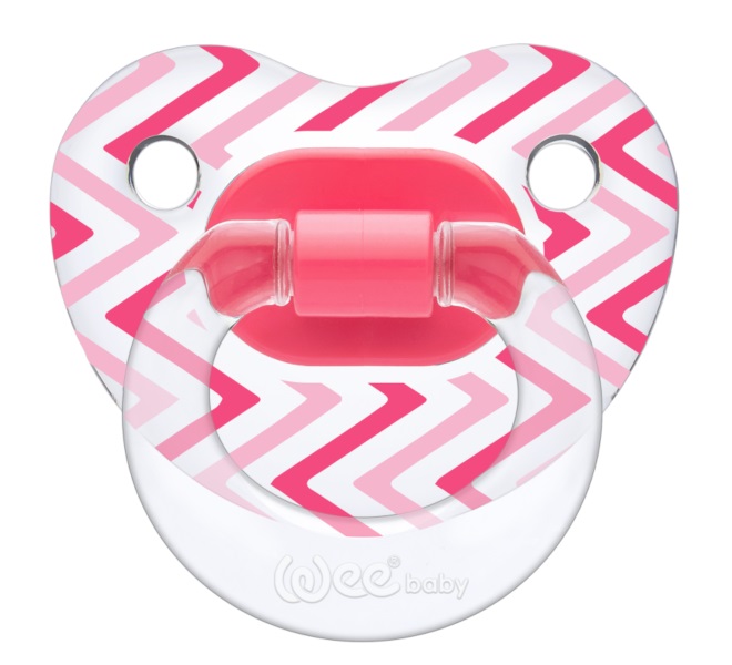 Weebaby Silicone Transparent Patterned Soother No.1 Code- 836