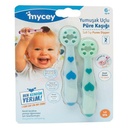 Soft Tip Puree Dipper 2 Pcs Blue - TCM06211