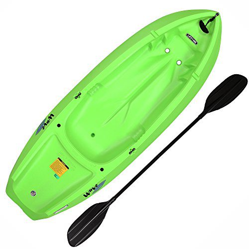 LIFETIME 6FT YOUTH KAYAKS WAVE 183cm - GREEN, WITH PADDLE