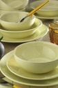 Kutahya Porselen 'Harlek'  24 PCS Dinner set  'Yellow'