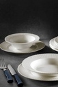 Kutahya Porselen 'Polo' Dinner set of 24pcs 'White'