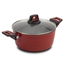 Casserole TAURUS with nonstick stone 28cm