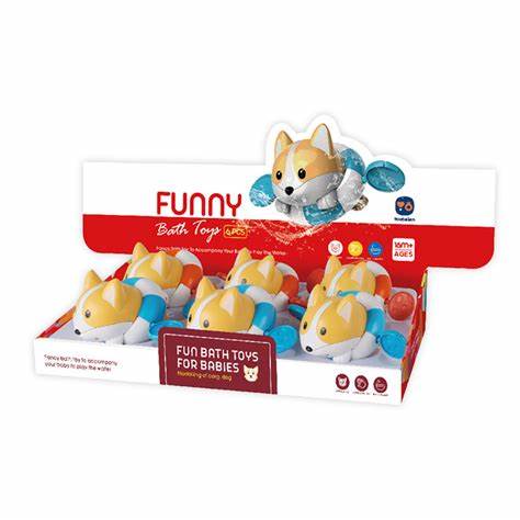 Cute little Corky Line Splashing Toy (6PCS)